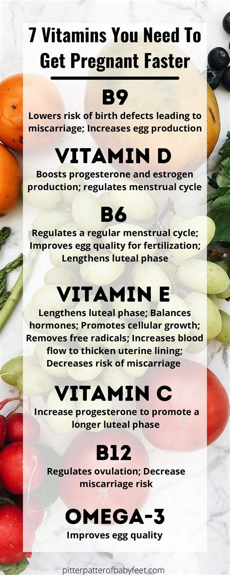 7 Vitamins For Women To Boost Fertility