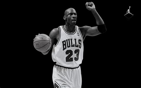 Michael Jordan, monochrome, Michael Jordan, basketball, sports HD ...