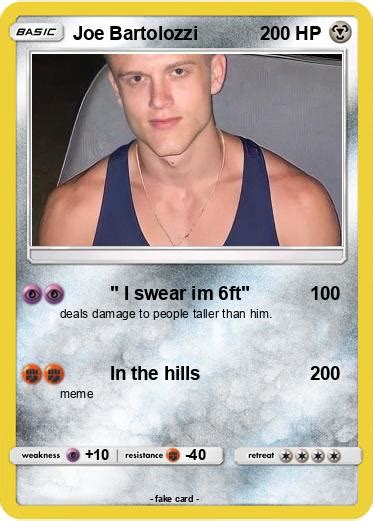 Pokémon Joe Bartolozzi - " I swear im 6ft" - My Pokemon Card