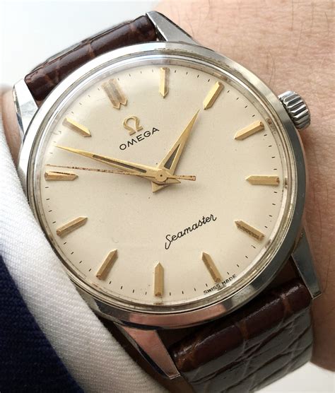 MINT Massive 35mm Omega Seamaster Vintage Watch | Vintage Portfolio