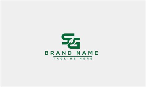 Logo design letter SG . Elegant modern. Vector template. 10485299 Vector Art at Vecteezy