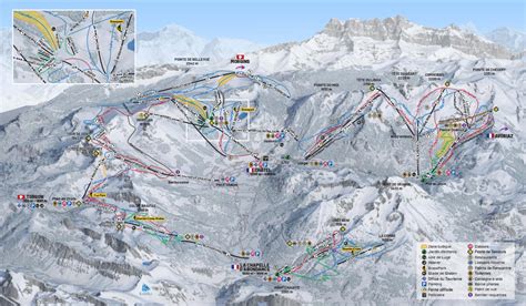 Chatel Ski Resort Piste Maps