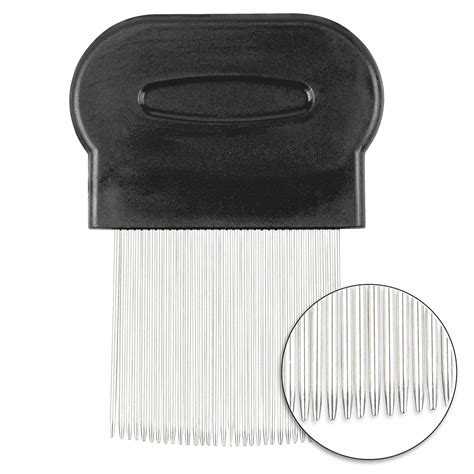 Professional-Grade Lice Comb - Effective Head Lice Removal for Kids & Adults - Stainless Steel ...