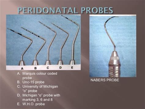 Periodontal Instruments & Instrumentation