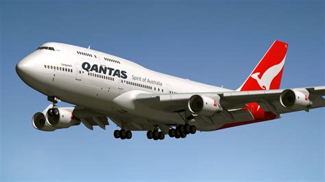 #824573 4K, Boeing 747-400 Qantas, Airplane, Passenger Airplanes ...