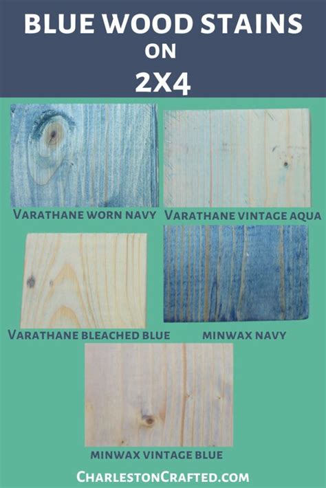 Minwax Vintage Blue: wood stain color review