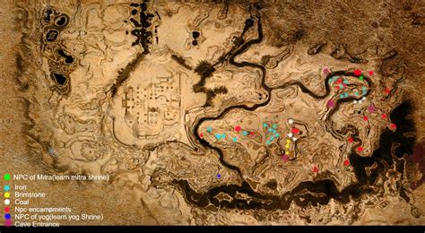 Conan Exiles Obelisk Locations Map