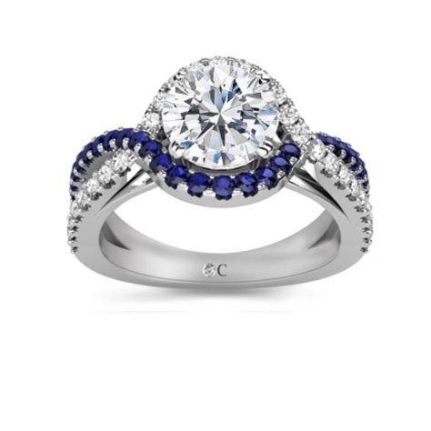 Diamond Engagement Rings South Africa - Palladium Oval Micro-Pave Halo ...