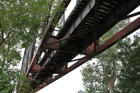 Abandoned Kansas River Bridge