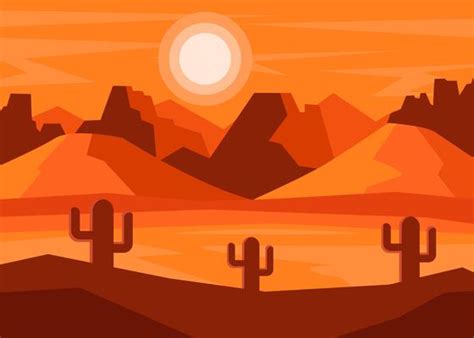 Desert Vector Art, Icons, and Graphics for Free Download