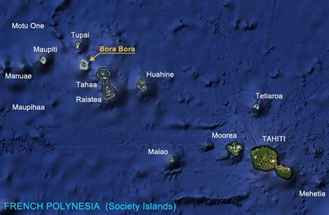 Where is Bora Bora? The French Polynesian Island in the South Pacific