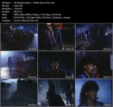 Michael Jackson «Thriller (Dance Mix)» VOB File