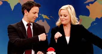 Fistbump GIF - Fistbump SethMyers SNL - Discover & Share GIFs