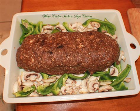 Italian Stuffed Meatloaf Recipe | What's Cookin' Italian Style Cuisine