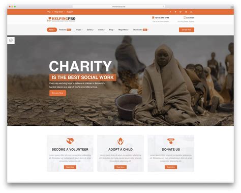 Free Charity Website Templates In Html