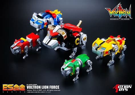 Voltron Lion Force / Go Lion - Action Toys ES Gokin Diecast Series ...