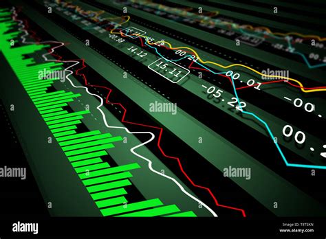 Data analysis in stock market Stock Photo - Alamy