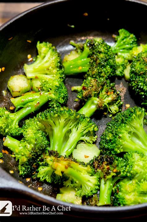 Spicy Italian Broccoli Recipe | I'd Rather Be A Chef