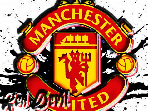 Manchester United Logo Wallpaper - WallpaperSafari