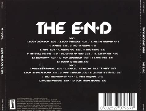 THE BEST MUSIC ALBUM: Black Eyed Peas - THE END Deluxe Edition (2009 ...