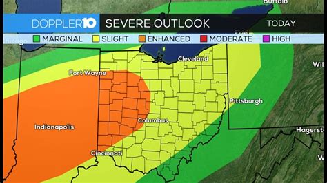 Tracking severe weather moving through central Ohio | Sunday Nov. 5 | 10tv.com