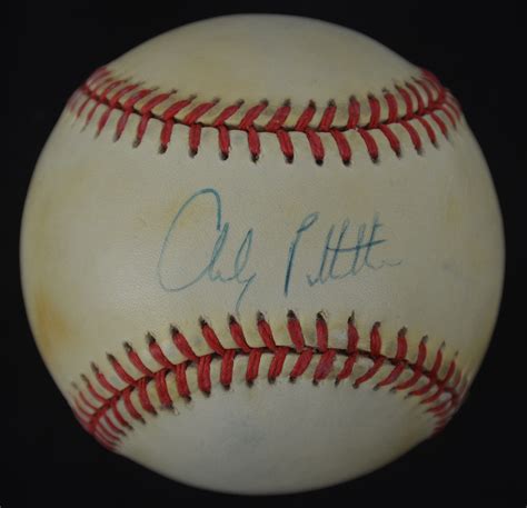 Lot Detail - Andy Pettitte Autographed 1996 World Series Baseball