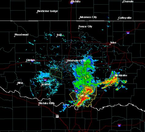 Interactive Hail Maps - Hail Map for Ada, OK