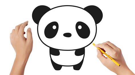 How to draw a Panda | Easy drawings - YouTube