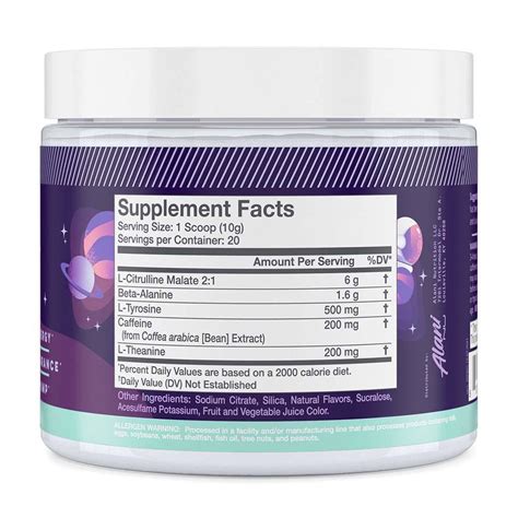 Alani Nu Pre-Workout - Cosmic Stardust - Shop Diet & fitness at H-E-B