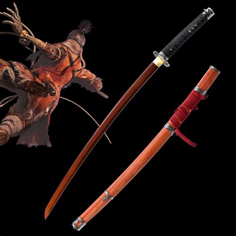 Buy Yongli Sword SEKIRO: Shadows Die Twice Wolf Cosplay Replica Sword Mortal Blade Japanese Game ...