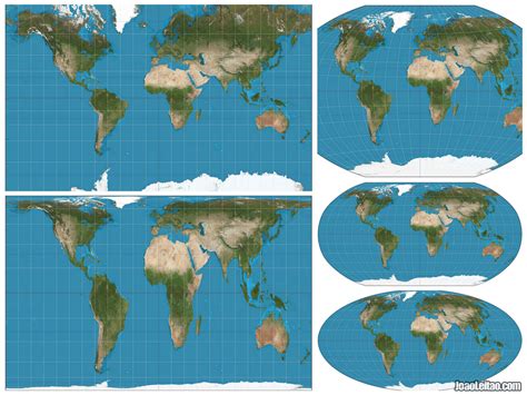 Top 5 Different World Map Projections You Need To Know About