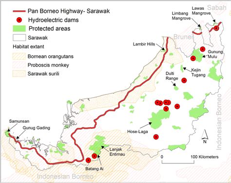 Package Pan Borneo Highway Map / Pan Borneo Highway Construction In ...