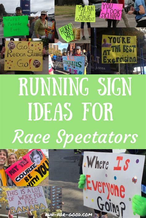 Funny Marathon Signs for Spectators - Run For Good | Marathon signs ...