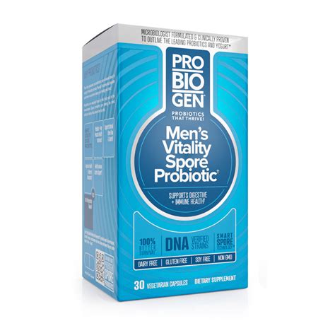 PROBIOGEN® Men's Vitality Spore Probiotic – PROBIOGEN® Probiotics