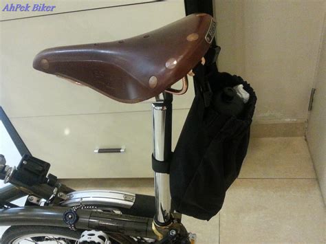 AhPek Biker - Old Dog Rides Again: Brompton Accessories #3 - Bagging The Brompton