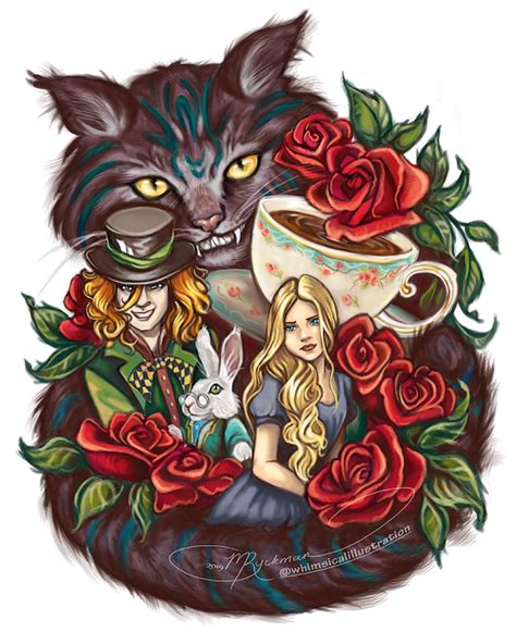 Fine Art Print – Alice in Wonderland – Whimsical Publishing & Illustration