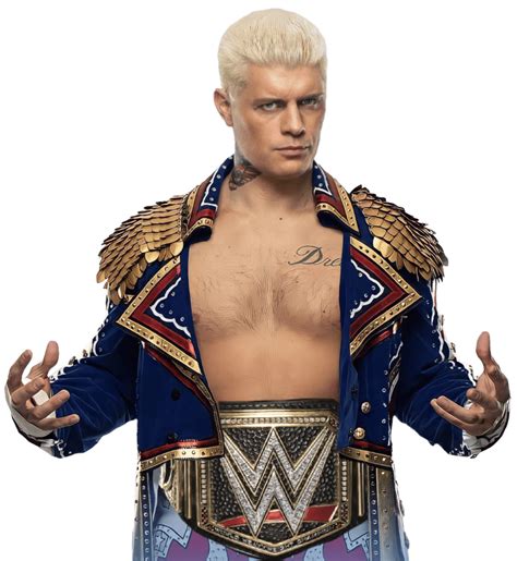 Cody Rhodes Wwe Render Free Png Images