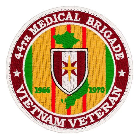 44th Medical Brigade Vietnam Veteran Patch | Flying Tigers Surplus