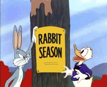 Rabbit Season, Duck Season with a twist | Rabbit Season! Duck Season ...