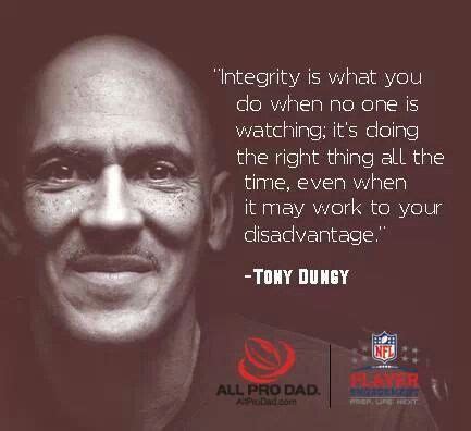 Tony Dungy | Leadership quotes, Tony dungy, Inspirational words