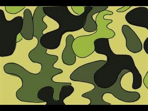 How to draw camo - YouTube