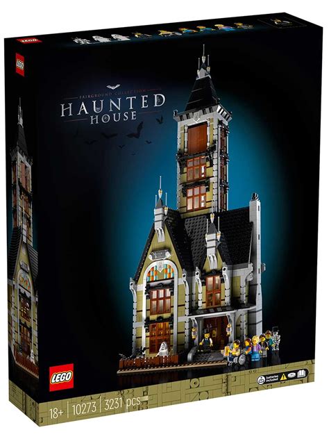 The New LEGO Haunted House Set Comes With A Functional Free-Falling ...