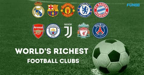 15 World's Richest Football Clubs and the Contributing Factors