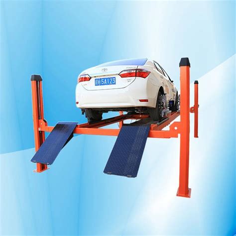 Car Repair Motor Cylinder Power Hydraulic MID-Rise Scissor Car Lift ...