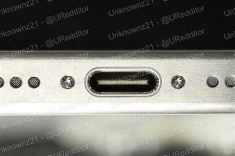 The iPhone 15u2019s switch to USB-C confirmed in first real-world spy ...