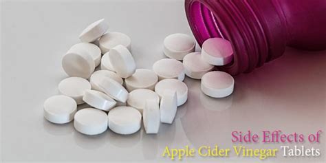 Side Effects of Apple Cider Vinegar Tablets - Lifestyletopia