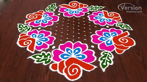 Latest Simple Makar Sankranthi Kolam Designs & Patterns 2022 | Easy & Beautiful Rangoli Designs ...