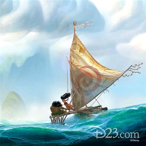 Moana First Look Concept Art - D23