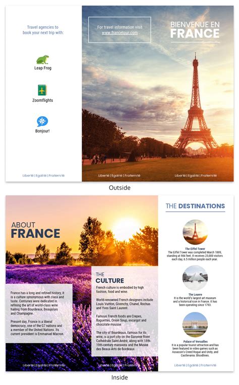 15+ Travel Brochure Examples to Inspire Your Design - Venngage Gallery