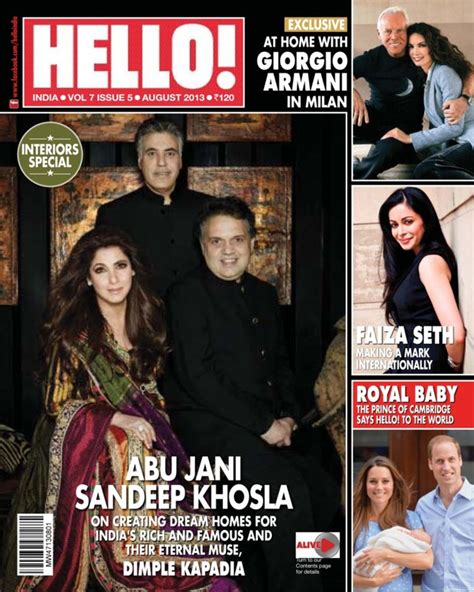 Hello! India-August 2013 Magazine - Get your Digital Subscription